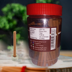 Sachche Sai Shriddha Saburi Dhoop Stick 100gm -Jar pack