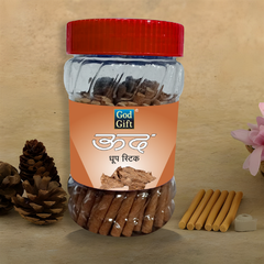 God Gift Oudh Dhoop Stick 100gm -Jar pack