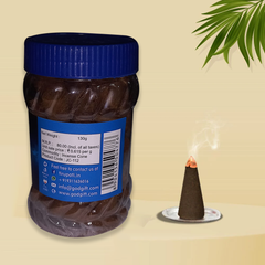 God Gift  Dhoop Cones 130g – Jar Pack