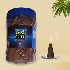 God Gift  Dhoop Cones 130g – Jar Pack