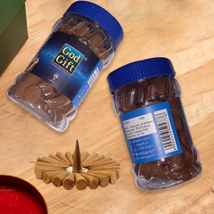 God Gift  Dhoop Cones 130g – Jar Pack