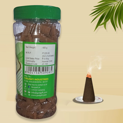 God Gift Lobhan Dhoop Cones 400g – Jar Pack