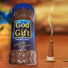 God Gift  Dhoop Cones 400g – Jar Pack
