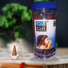 God Gift 4IN1Dhoop Cones 360g– Jar Pack