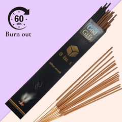 God Gift 3in1 Jumbo Agarbatti Box-Premium Insense Sticks