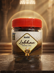 GOD GIFT LOBHAN DHOOP CONES 200G - JAR PACK