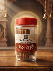 God Gift Sachche Sai Shriddha Saburi Dhoop Stick 75gm -Jar pack