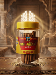 God Gift Radha Mohini Dhoop Stick 100gm -Jar pack