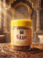 VIDHYA DHOOP STICKS 150G - JAR PACK