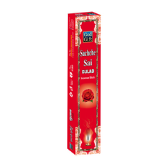 Jumbo Agarbatti Box - Gulab  (White Stick)