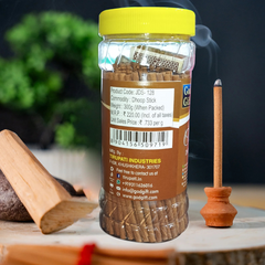 God Gift  Chandan Dhoop Stick Jar – 300g
