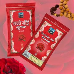 Sachche Sai Premium Zipper Pouch Agarbatti - Gulab