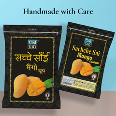 Sachche sai zipper pouch dhoop - Mango