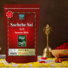 Sachche sai 3 in 1 family jumbo zipper agarbatti
