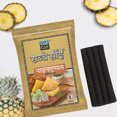 Sachche sai zipper pouch dhoop - Pineapple