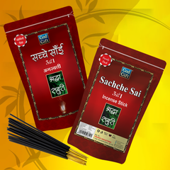 Sachche sai 3 in 1 family jumbo zipper agarbatti
