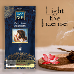 Premium Zipper Pouch Agarbatti - God Gift