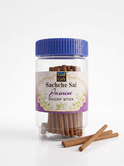 GOD GIFT SACHCHE SAI JASMINE DHOOP STICKS 75G - JAR PACK