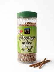 GOD GIFT MOGRA DHOOP STICKS JAR - 300G