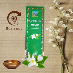 Jumbo Agarbatti Box-Mogra (White Stick)