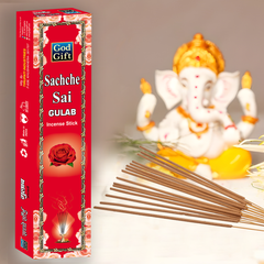 Jumbo Agarbatti Box - Gulab  (White Stick)