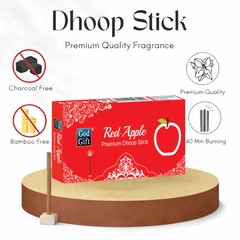 God Gift Red Apple Dhoop Stick (Big)