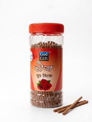God Gift Rose Dhoop Stick Jar – 300g