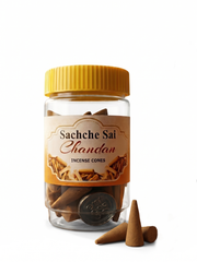 Sachche Sai Chandan Dhoop Cones 100g– Jar Pack