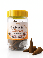 Sachche Sai Champa Dhoop Cones 100g– Jar Pack