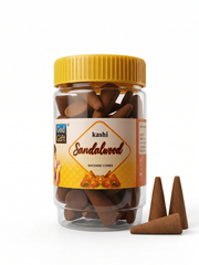God Gift Sandalwood Dhoop Cones 120g – Jar Pack