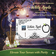 God Gift White Apple Dhoop Stick (Big)